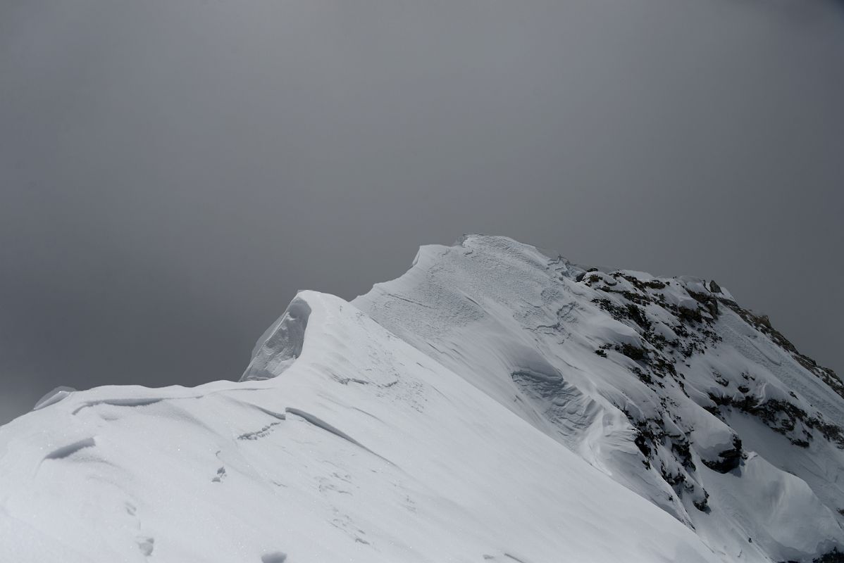 65 The Continuation Of The Summit Ridge From Lhakpa Ri Summit  